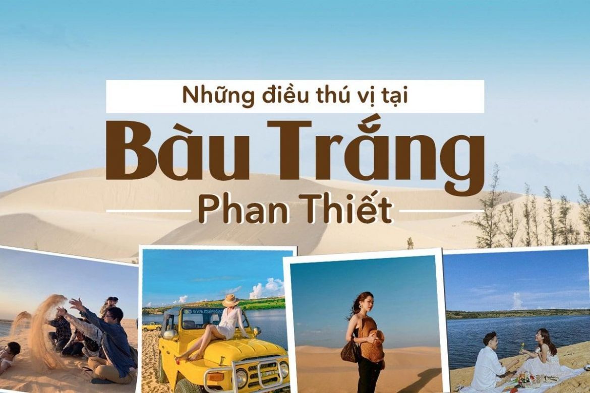 Kinh nghiệm du lịch Bàu Trắng Mũi Né tự túc, chi tiết nhất